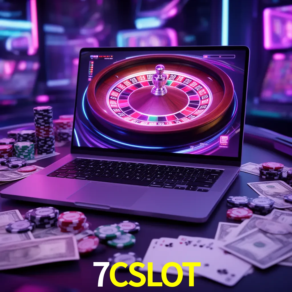 Centro móvil 7CSLOT con casino, cajero, bonos, app y acceso de cuenta para México